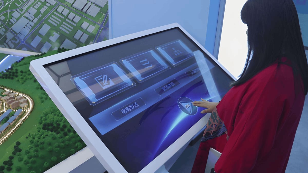 多點觸控屏一體機-智能互動觸摸一體機